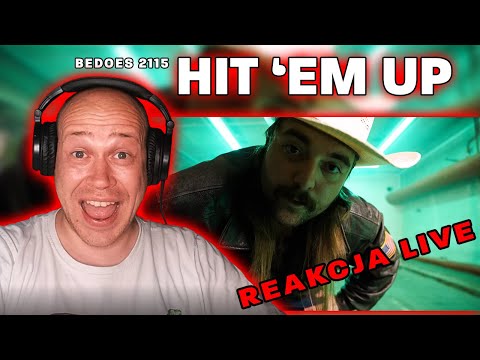 Metal słucha rapu🔴BEDOES 2115 - Hit 'Em Up🎧REAKCJA LIVE