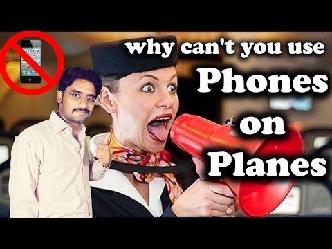 why can't you use phones on planes? Explaiened The Truth About Phone use on Planes Video