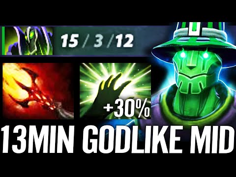 🔥 Rubick MID IS BACK 0% Luck 100% Skill — 13min Dagon WTF GODLIKE Dota 2 Pro