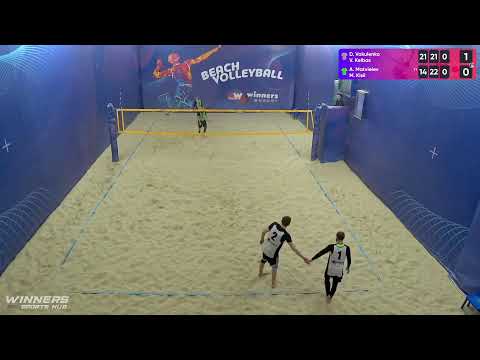 14:35 D. Vakulenko / V. Kelbas - A. Matvieiev / M. Kisil 29.01.2023 | Winners Beach Volleyball