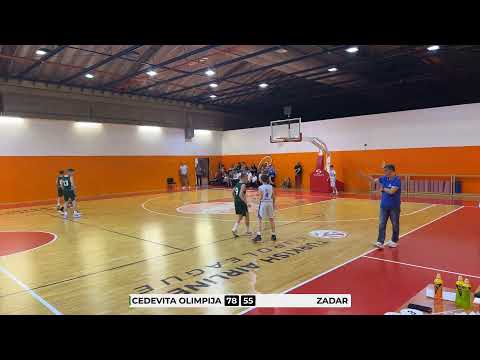 U13 Cedevita kup: Cedevita Olimpija - Zadar 12/04/2025