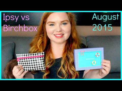 Ipsy vs. Birchbox - August 2015 | AbigailHaleigh