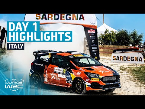 Junior WRC Day 1 Highlights | WRC Rally Italia Sardegna 2024