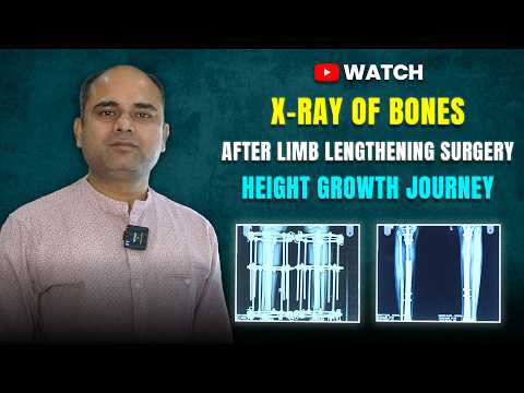 Watch X-Ray of Bones After Limb Lengthening Surgery | Height Growth Journey