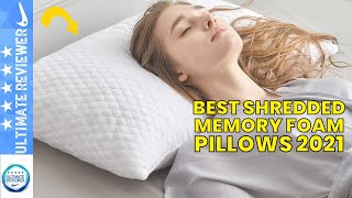 Best Shredded Memory Foam Pillows On Amazon (Buyer