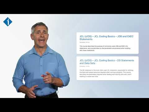 JCL (z/OS) - Introduction to the JCL Curriculum Video