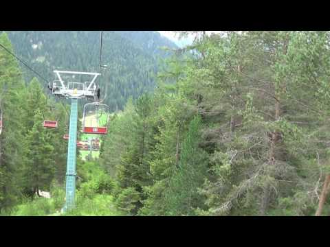 Discesa integrale seggiovia Leitner "Vajolet I" in HD - Pera di Fassa (TN) / Télésiège / Telesilla