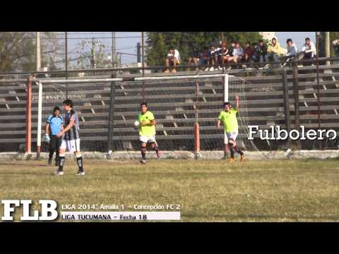 LIGA TUCUMANA Amalia 1  - Concepción FC 2