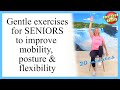 Gentle Chair Exercises to Improve Range of Motion, Posture and Flexibility