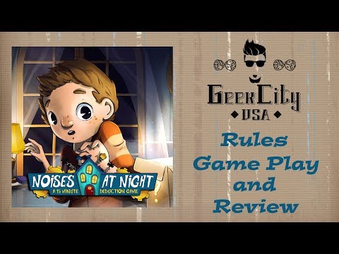 Noises at Night - Rules, Play Through, and Review