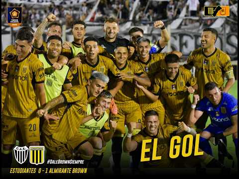 ESTUDIANTES 0 - 1  ALMIRANTE BROWN  | EL GOL | http://giganteoeste.blogspot.com