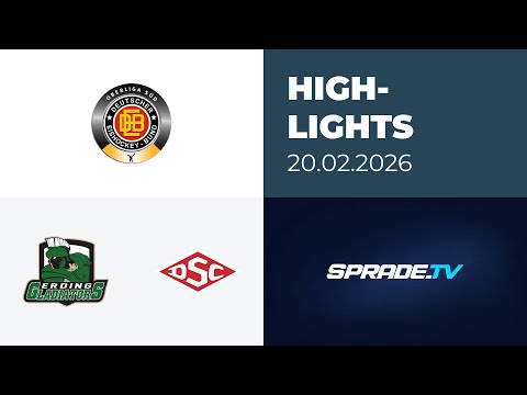 February 20, 2026 - Highlights - Erding Gladiators vs. Deggendorfer SC