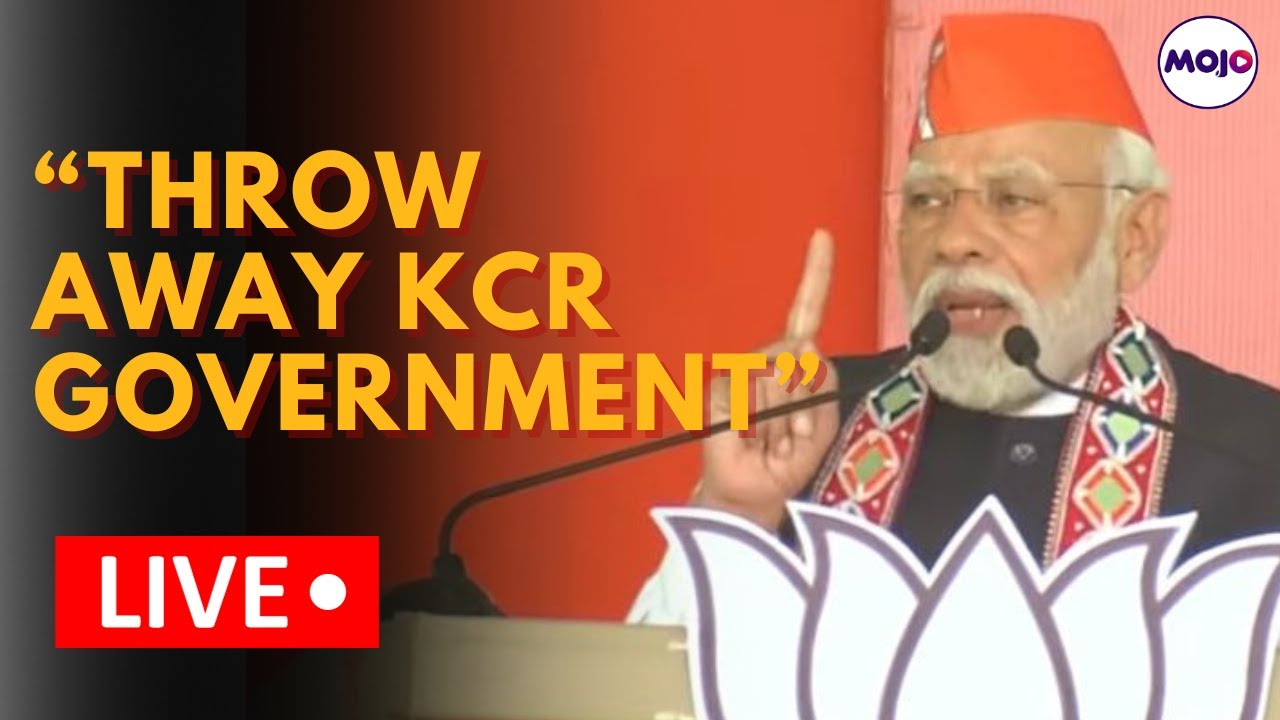 “Congress, KCR Equal Sinners in Destroying Telangana” | PM Modi Live | Telangana Polls