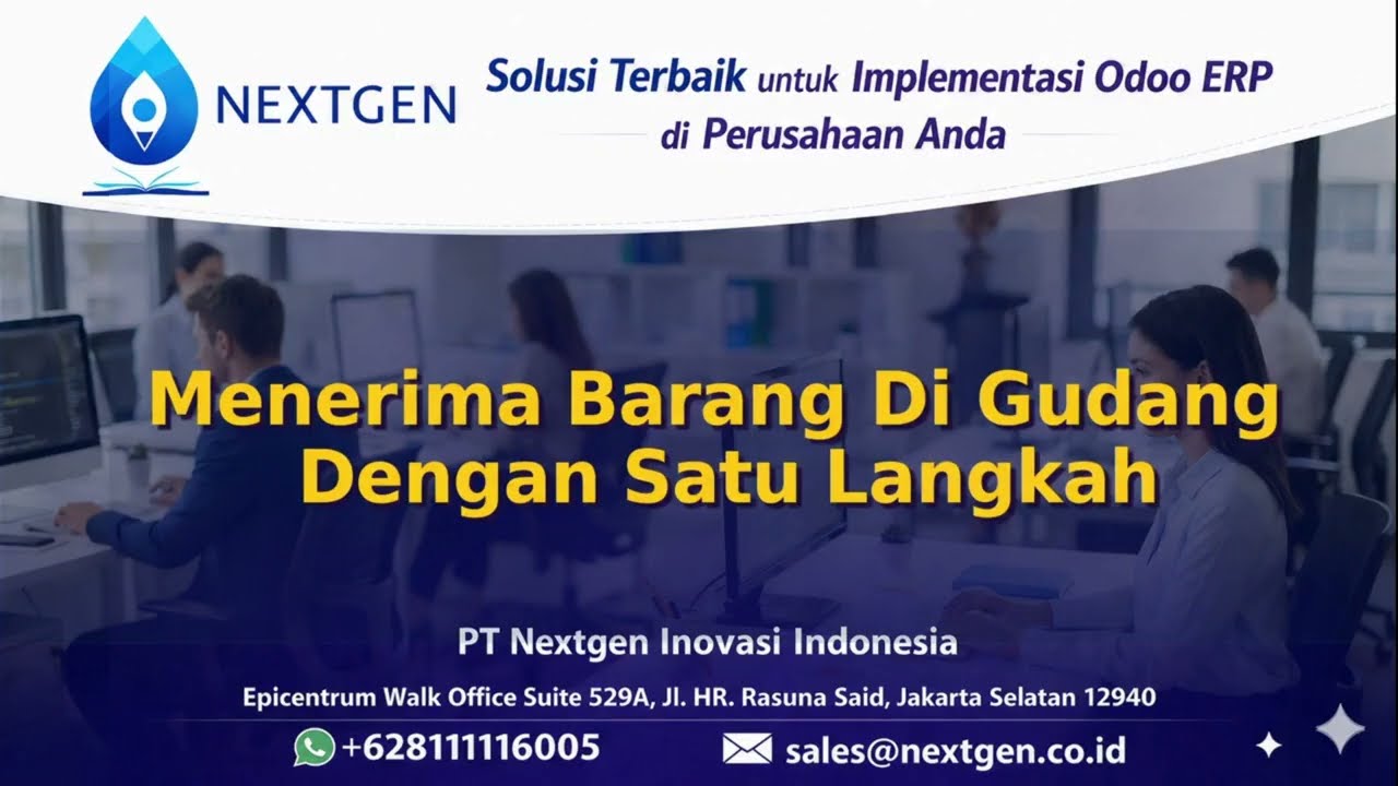 2 - Menerima Barang Di Gudang Dengan Satu Langkah