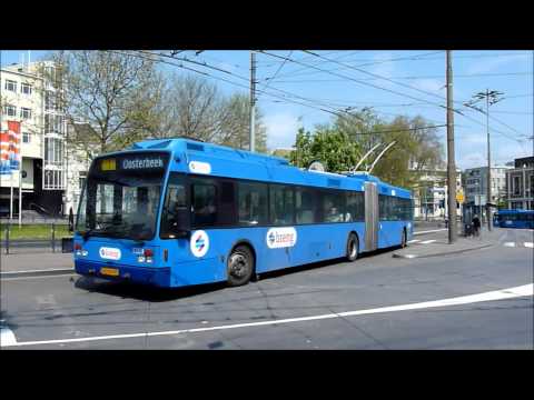 Trolleybus Van Hool AG300T de Breng (Arnhem, Pays-bas)