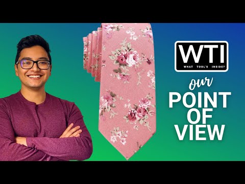 AUSKY Printed Floral Skinny Neckties - WTI product video review