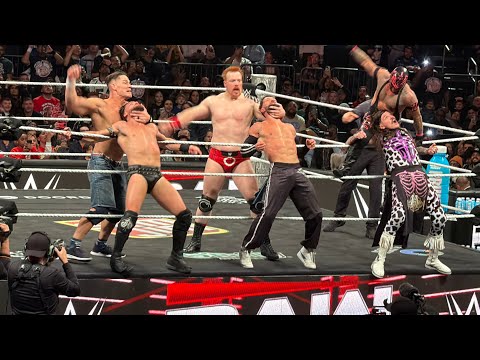 The Judgment Day vs John Cena, Rey Mysterio & Sheamus Full Match - WWE Raw 11/17/2025
