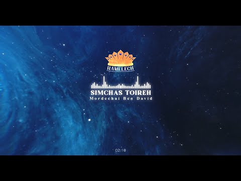 Simchas Toireh — Mordechai Ben David / מרדכי בן דוד — צמח צדק │ Melody [Visualizer]