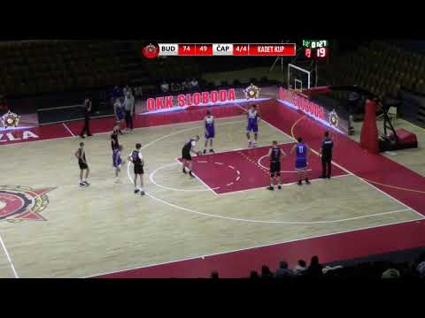 11. Kadet kup Tuzla 2024: Utakmica za 3. mjesto: KK Budućnost vs HKK Čapljina