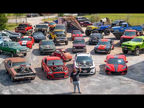 Full Tour Of My Car Collection (Over 100 Cars)