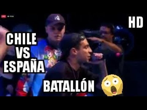 KAISER, TEOREMA, NITRO 🇨🇱 VS. 🇪🇸 CHUTY, SKONE, INVERT  - FINAL GOD LEVEL 2018 (BATALLÓN)