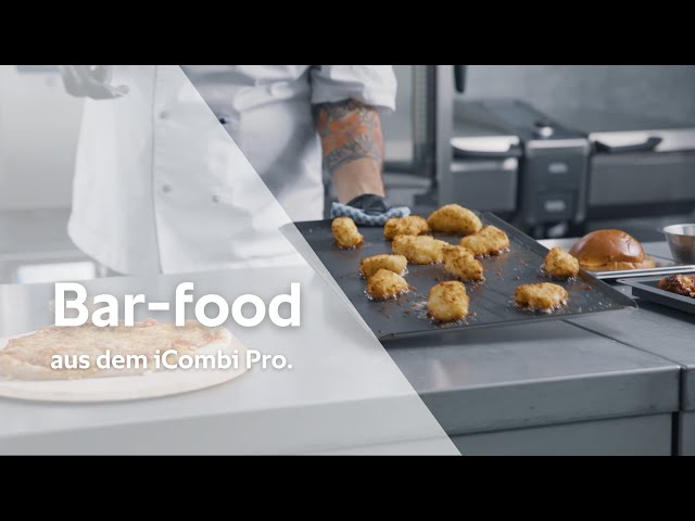 Bar food in the iCombi Pro.