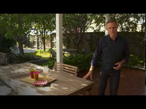 Who would? You could! Make it wood for outdoor furniture