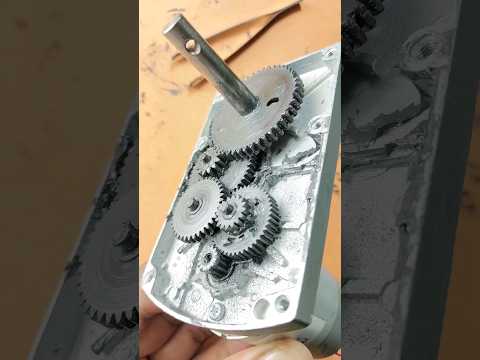 12V Gear Box ⚙️ 30 Rpm #shorts  #viral #video
