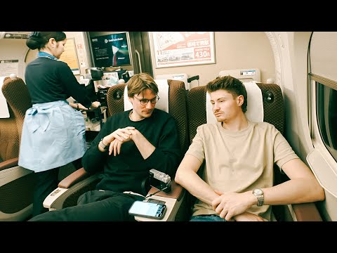 FIRST CLASS im 300 km/h Shinkansen Zug nach HIROSHIMA | Japan Trip EP.5