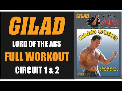 30 Minutes Home Workout! - Gilad's Lord of the Abs - Hard Core, Circuit 1 and 2 - Complete Workout