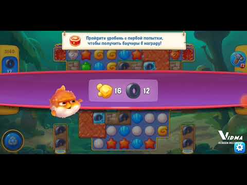 Fishdom. 3140 hard level no boosters and diamonds