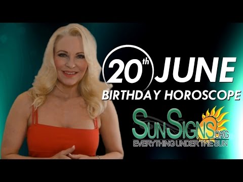 June 20th Zodiac Horoscope Birthday Personality - Gemini - Part 1