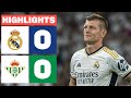 REAL MADRID 0 - 0 REAL BETIS | HIGHLIGHTS LALIGA EA SPORTS