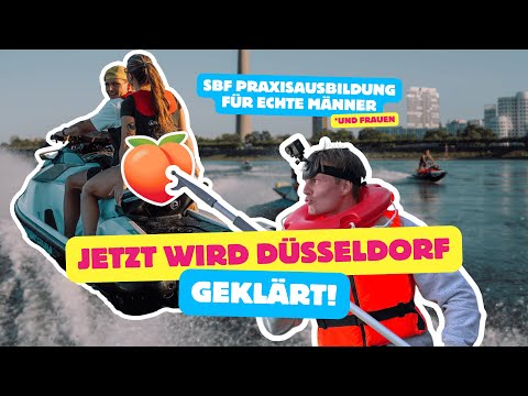 Die härteste Bootsschule Düsseldorfs 💪🔥 Bootsführerschein Praxisausbildung für echte Männer & Frauen