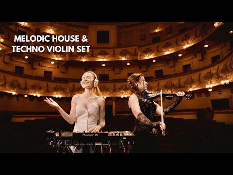 A‑ORA (Aurora)  & @oruga_mikuru  - Electric Violin Melodic House & Techno DJ Live Mix at Theater