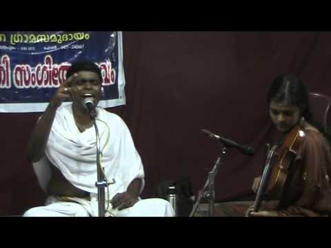 Parandhamavathi- Dharmavathi alapana- N Sivaganesh, Swetha Anandasivan