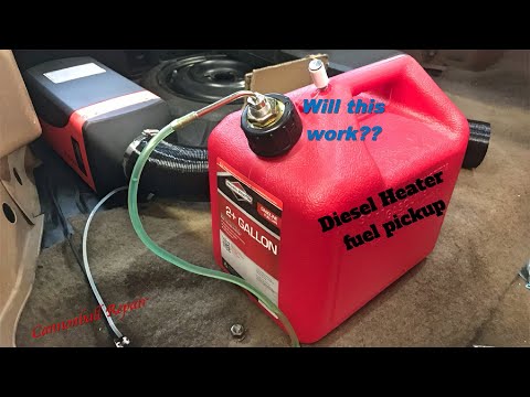 Diesel Heater fuel pickup