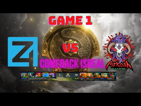 EN TI10 NA Qualifiers | Arkosh gaming vs 4zoomers | Game 1 | Bo3