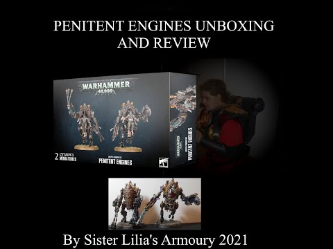 AS Penitent Engines unboxing review with painted models