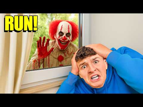 If you see this BLOODY CLOWN at your WINDOW, run! (it’s not SAFE)