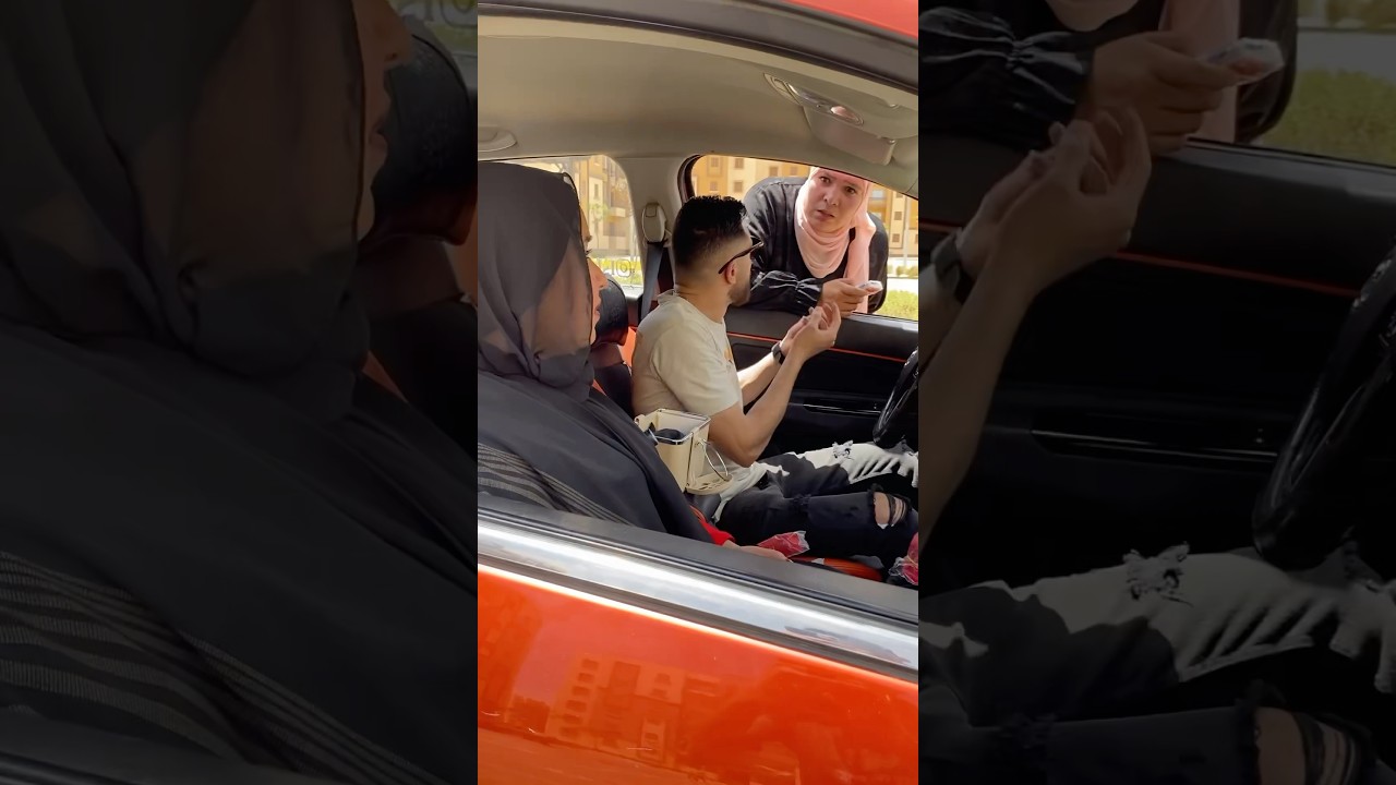 شافت بنتها ركبه عربيه مع شاب غريب شوفو حصل اي 😳