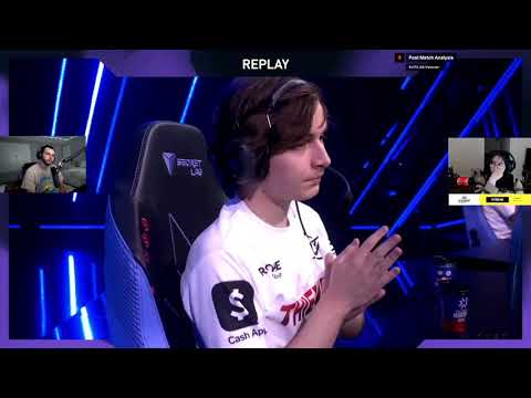 Kyedae & Nadeshot React To 100T CRAZY COMEBACK vs Acend