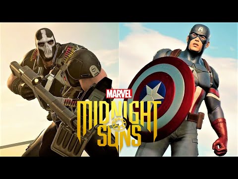 Captain America vs Crossbones Boss Fight - Marvel's Midnight Suns PS5 (4K 60FPS)