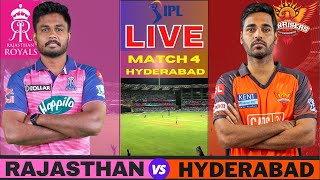 IPL Live: RR Vs SRH, Match 4, Hyderabad | Rajasthan vs Hyderabad  Live IPL Scores & Commentary
