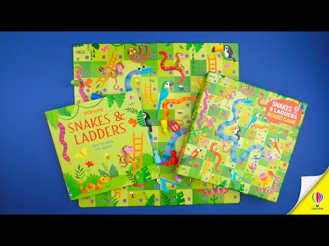 Настольная игра Snakes & Ladders Board Game video 1
