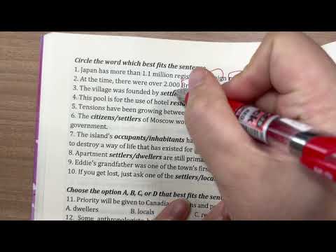 45. TỪ CÙNG TRƯỜNG NGHĨA- Habitante/morador/residente/colono/local/cidadão