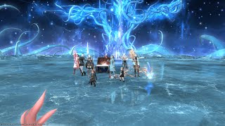 [FF14] 마의 전당 판데모니움 천옥 영식 1층 공팟 클리어. (소환사 시점)