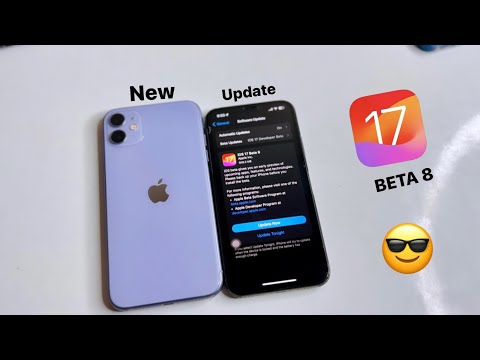 New Update for iPhone 11 - iOS 17 Beta 8 || New Hidden features
