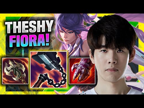 THESHY DESTROYING WITH FIORA! - IG TheShy Plays Fiora Top vs Camille! | Season 11