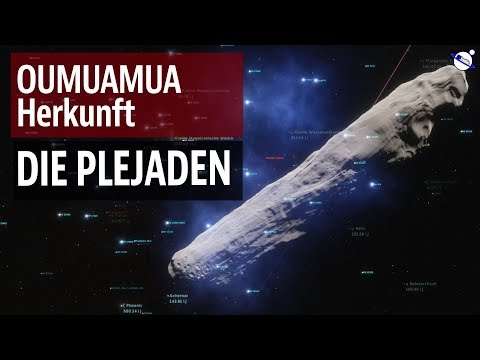 Oumuamua Herkunft - Die Plejaden